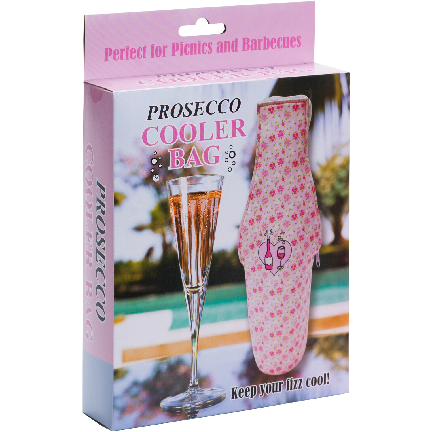 Prosecco Cooler Bag Pink Image 1