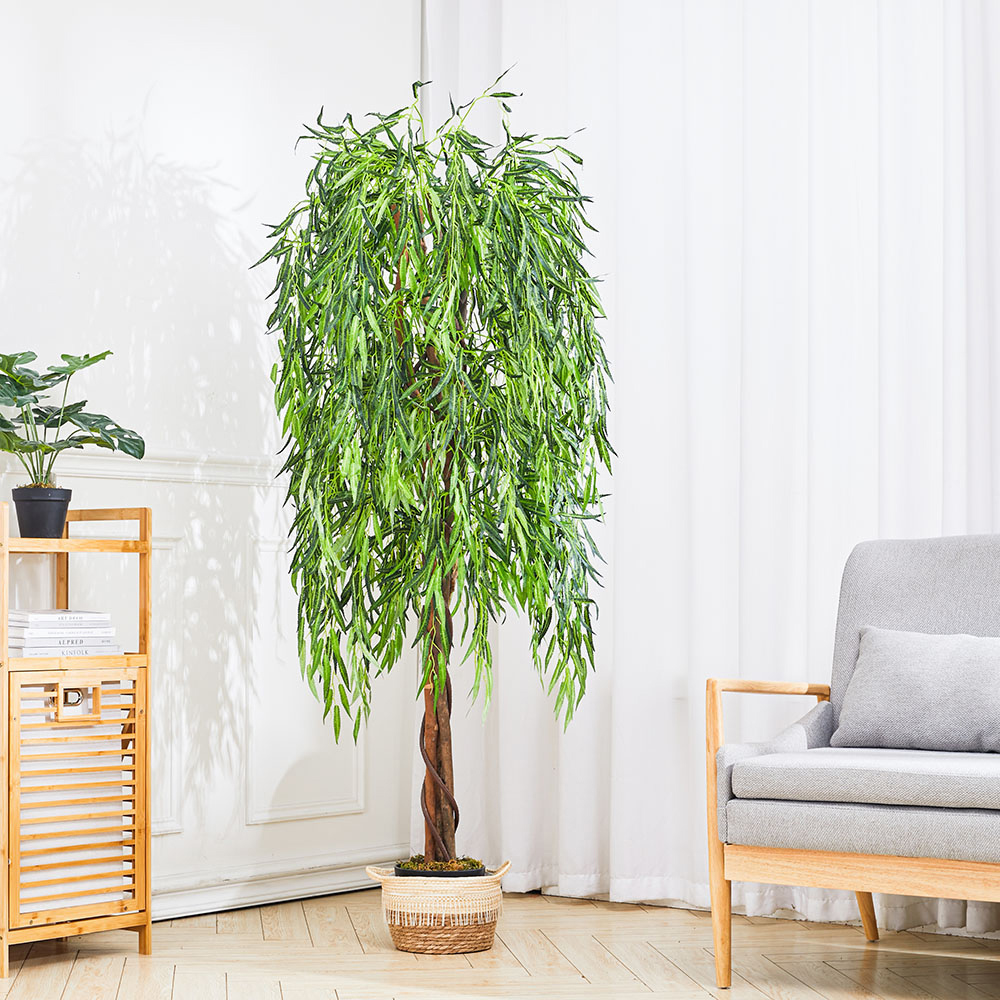 Living and Home Willow Tree Artificial Plant in Pot 180cm Image 8