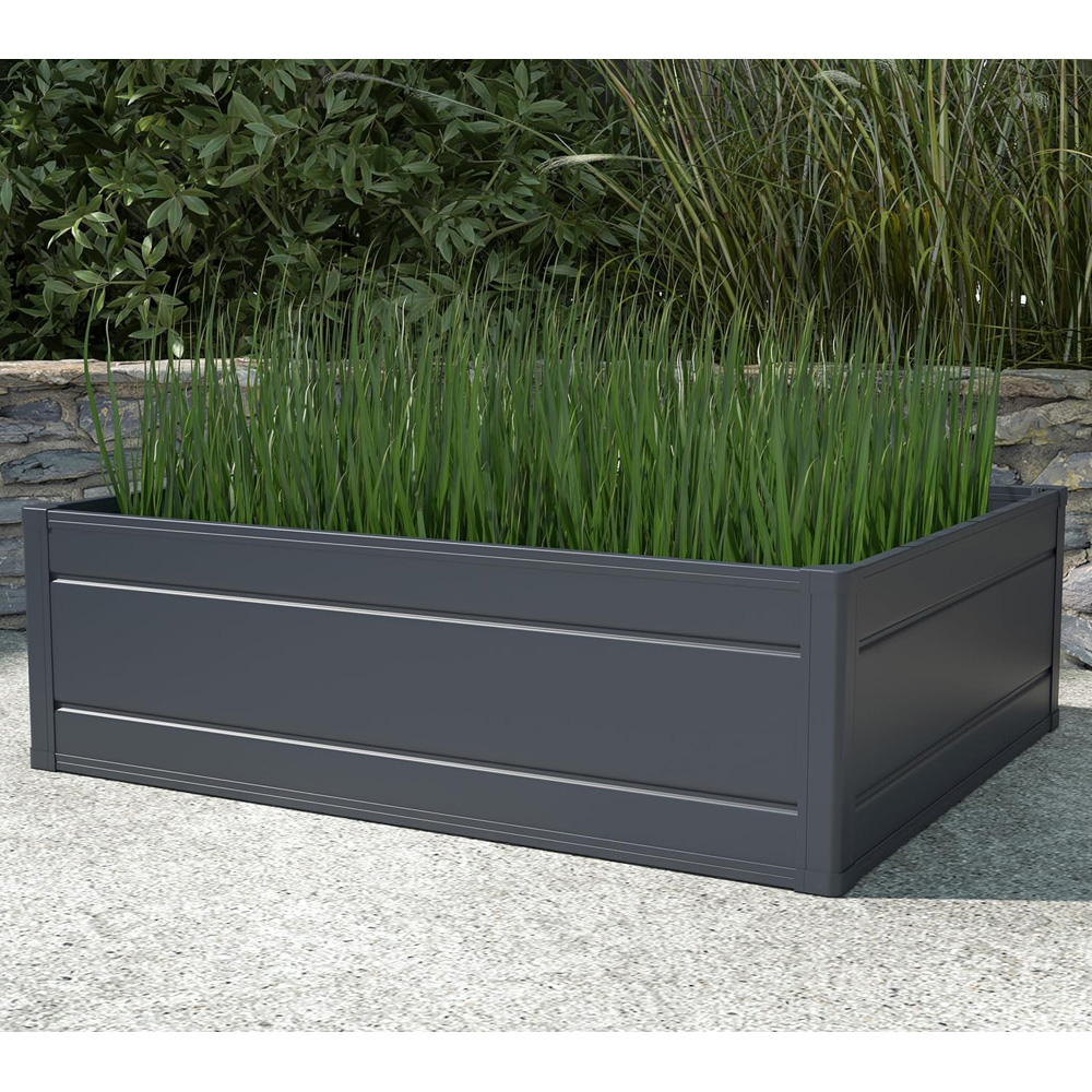Garden Gear Plastic Raised Garden Bed 100 x 80cm 2 Pack Image 5