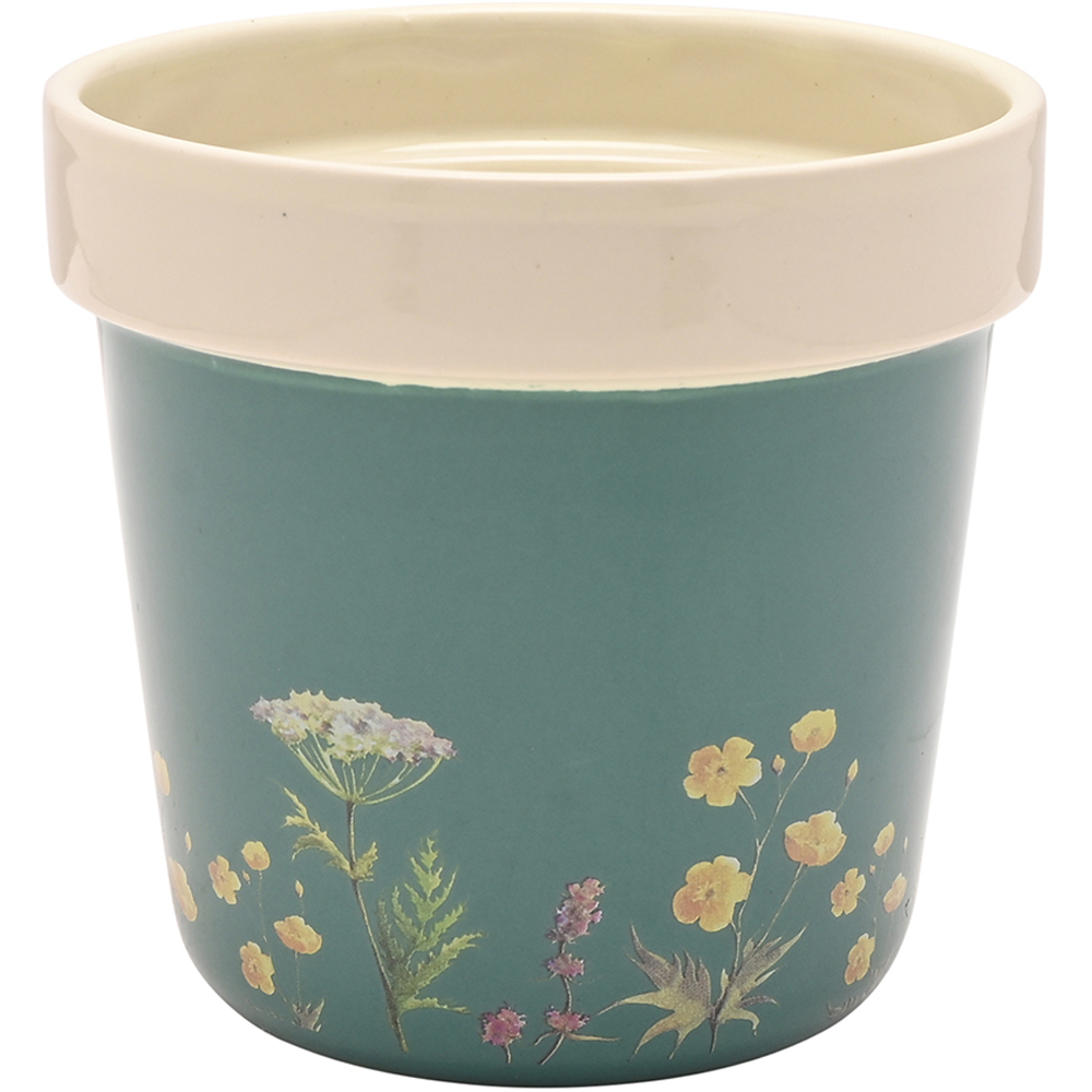 Country Living Highland Cow Motif Planter Set of 2 Image 3