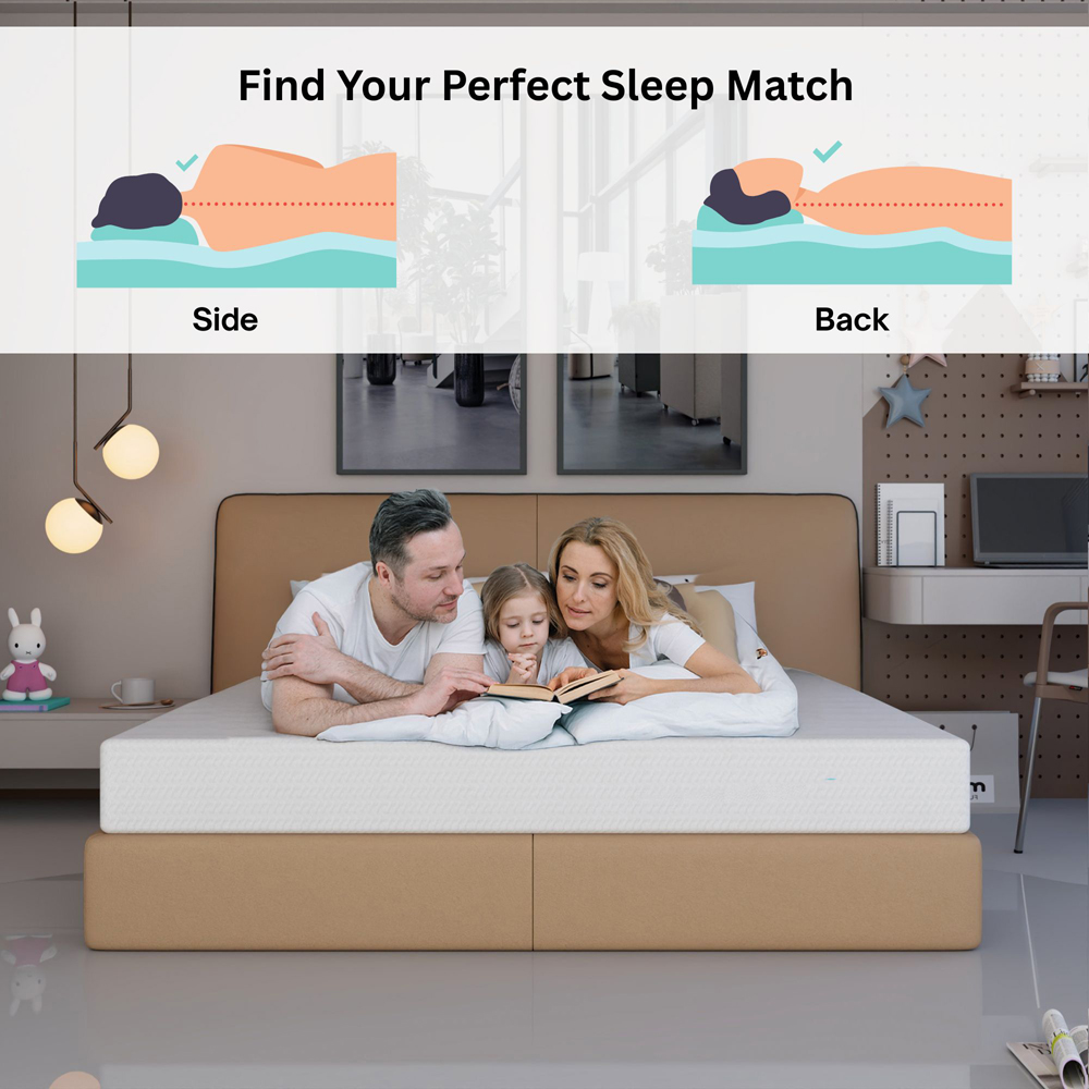 Sliding Wardrobes 4U Small Single Smart Hard Foam Pressure Relief Mattress Image 7