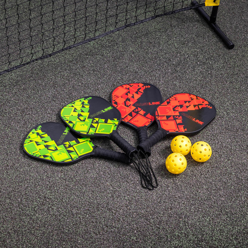 Toyrific Yellow 4 Player Pickleball Set Image 8