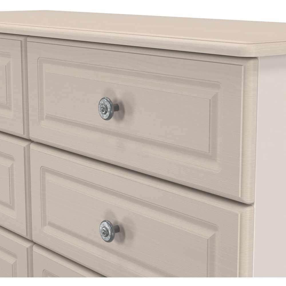 Crowndale Pembroke 6 Drawer Kashmir Ash Wide Chest of Drawers Ready Assembled Image 5