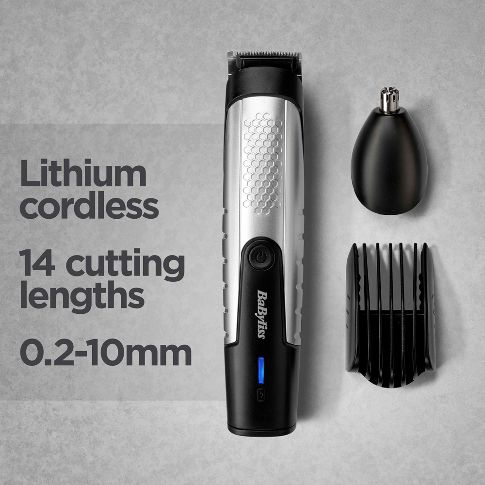 Babyliss Lithium Power Beard Cordless Trimmer Image 9