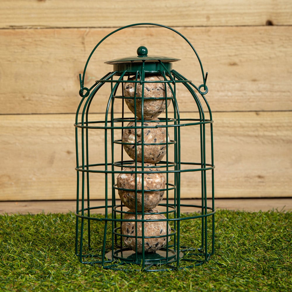 Samuel Alexander Hanging Nut Seed and Fat Ball Bird Feeder 3 Pack Image 5