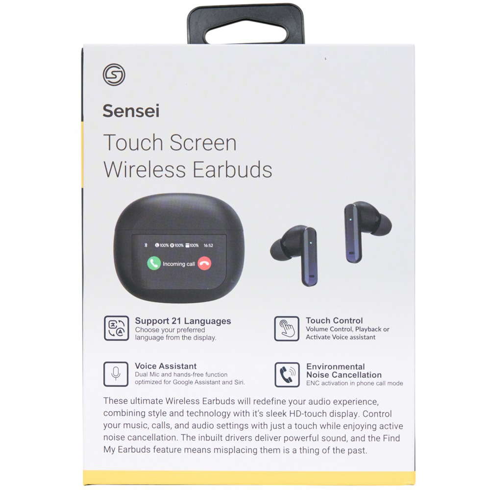 Sensei Touch Screen Wireless Ear Buds Image 3