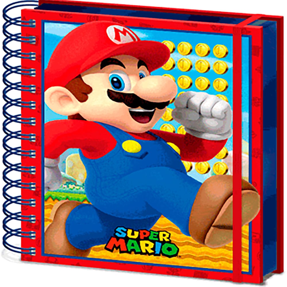 Nintendo A5 Super Mario Notebook Image 2