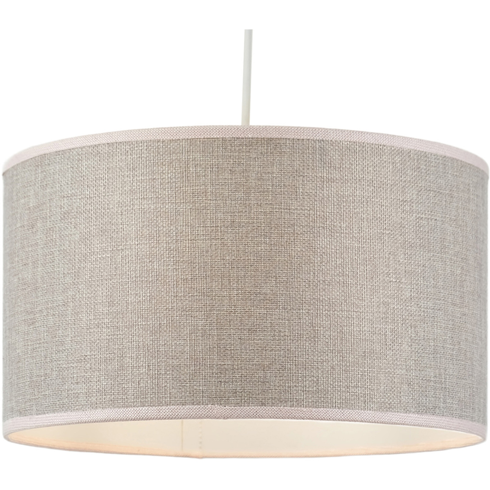 Textured Shade Grey 20cm 35cm Image 4