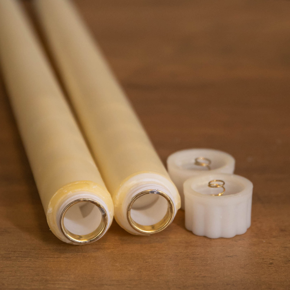 Samuel Alexander Real Flame Effect LED Taper Candle 27.5cm 2 Pack Image 5