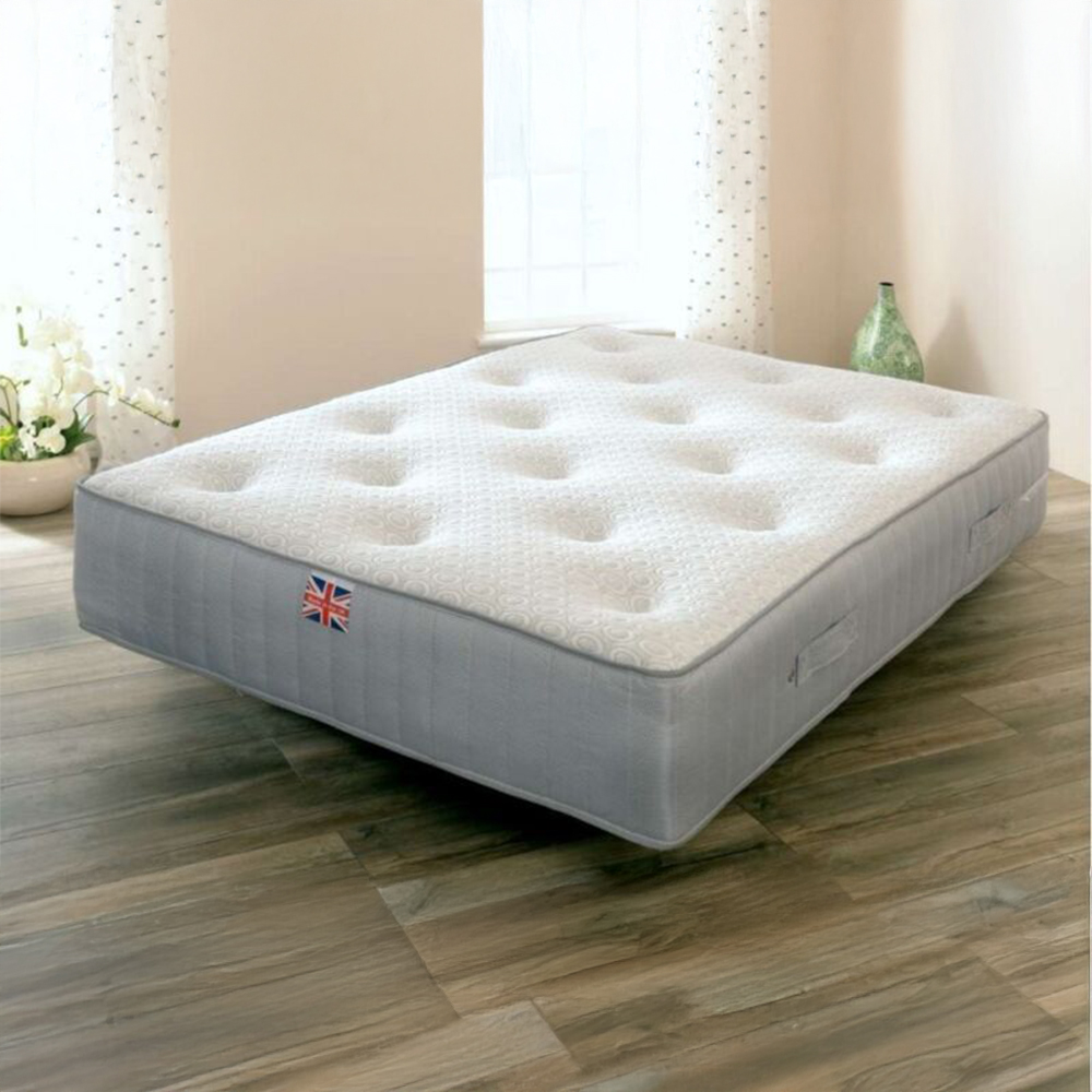 Comfy Living King Size Memory Foam and Pocket Sprung Mattress Image 2