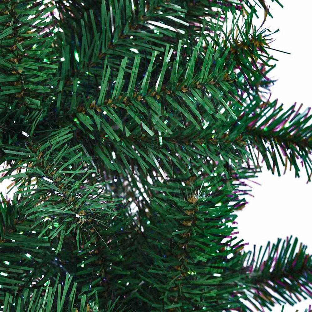 vidaXL Pre-Lit Gold Baubles Green Artificial Christmas Tree 4ft Image 7