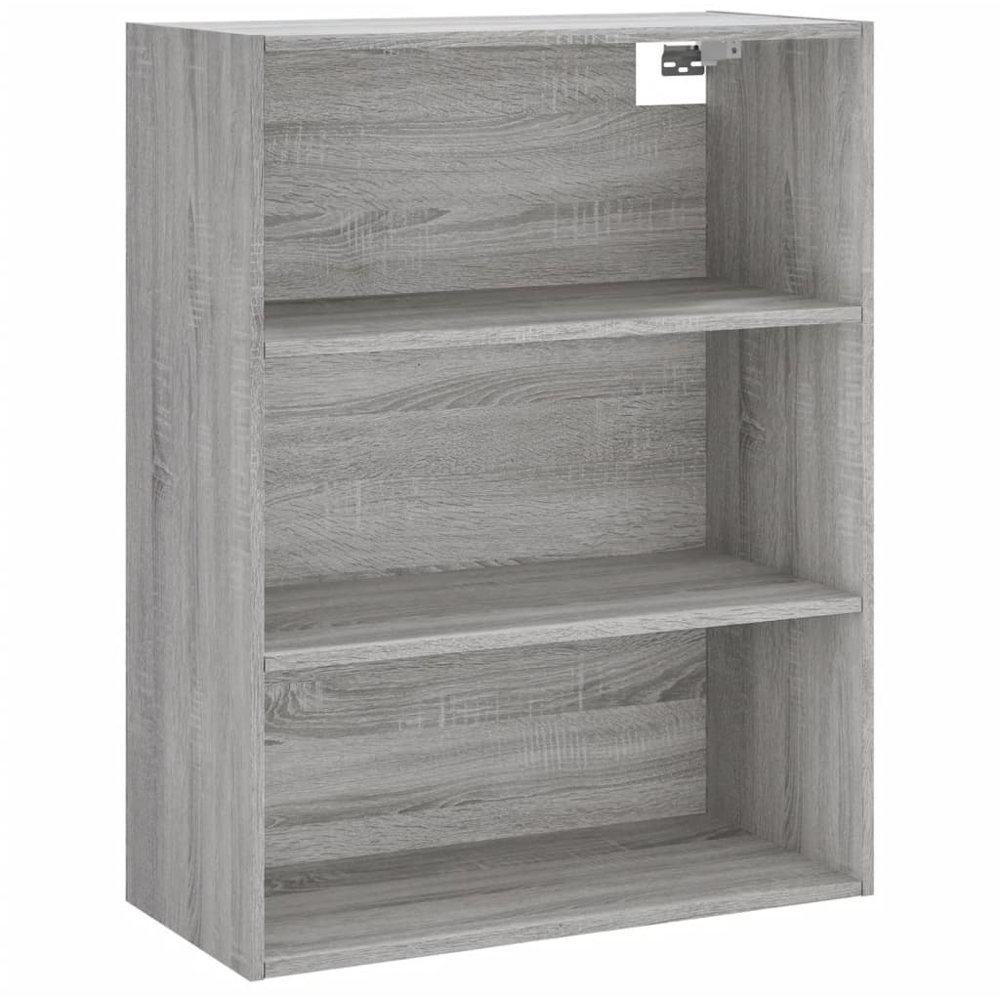 vidaXL 3 Drawer 3 Shelf Grey Sonoma Highboard Image 5