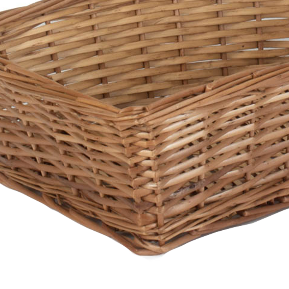 Red Hamper Extra Large Tapered Split Willow Tray Image 3