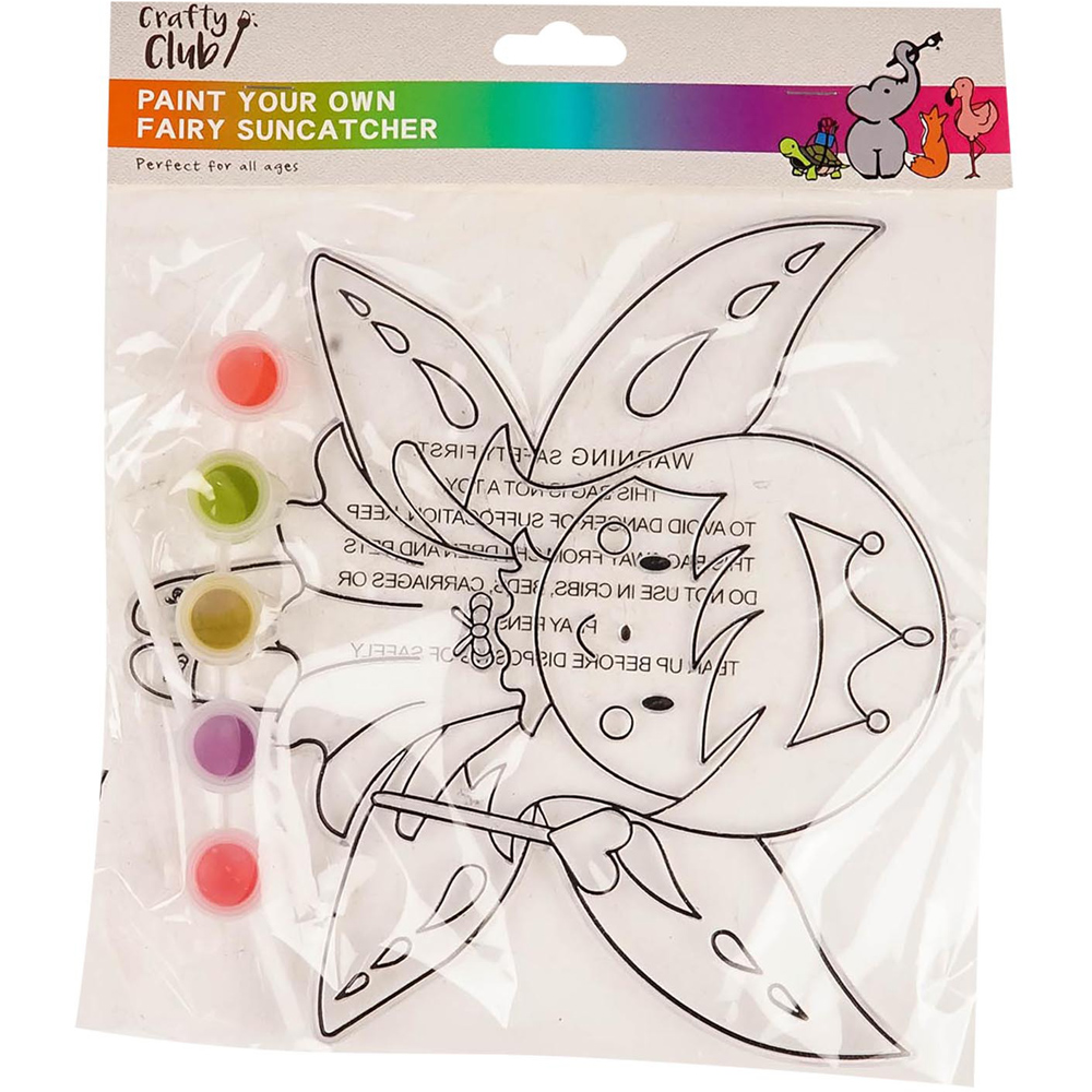 Crafty Club Paint Your Own Fairy Suncatcher Image