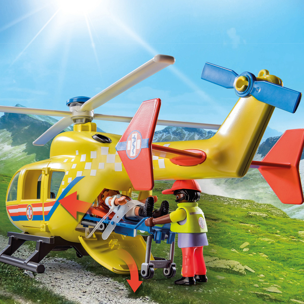 Playmobil Medical Helicopter Playset 31 Piece Image 9
