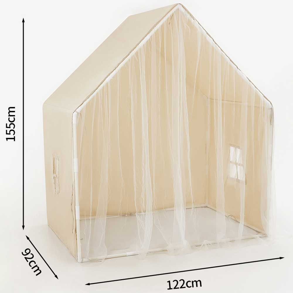 H&O Direct Kids Large Play Tent with Windows Image 6