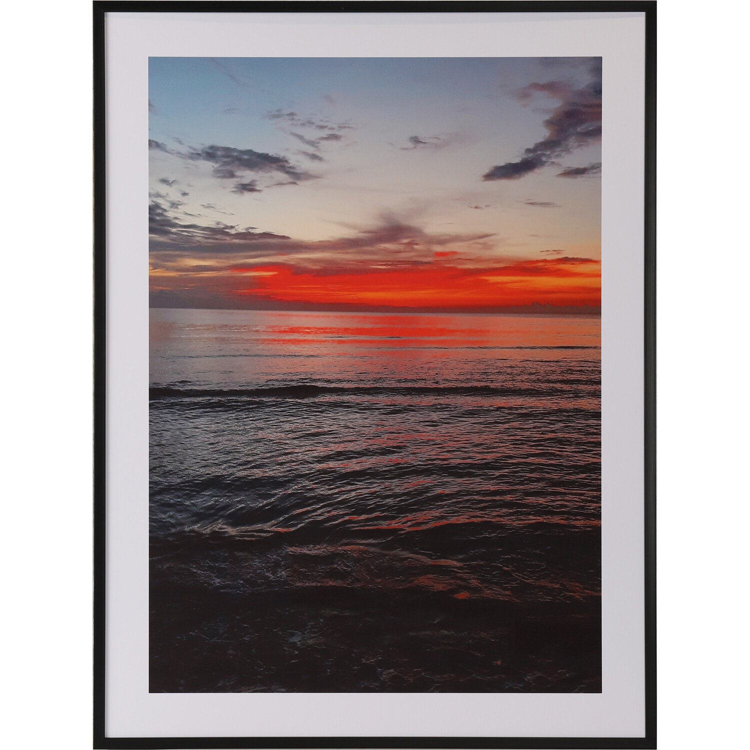 Sunset by the Sea Framed Print Image 1