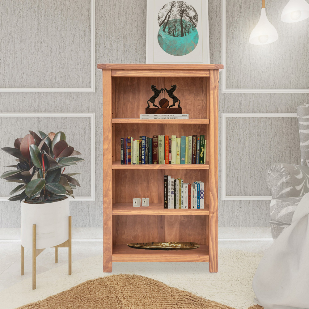 Padua 4 Shelf Lacquered Bookcase Image 8