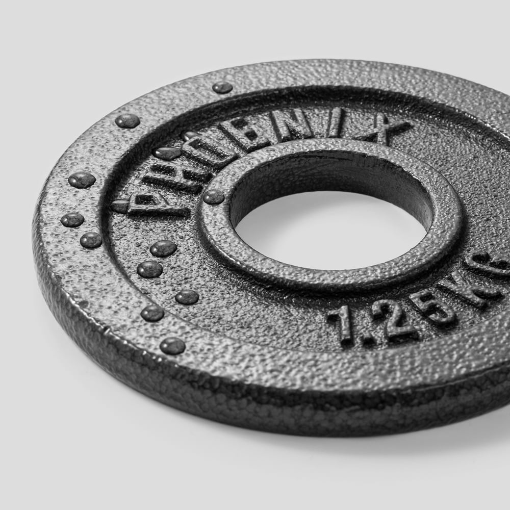 Phoenix Cast Iron Weight Plate 1.25kg 2 inch Hole Image 2