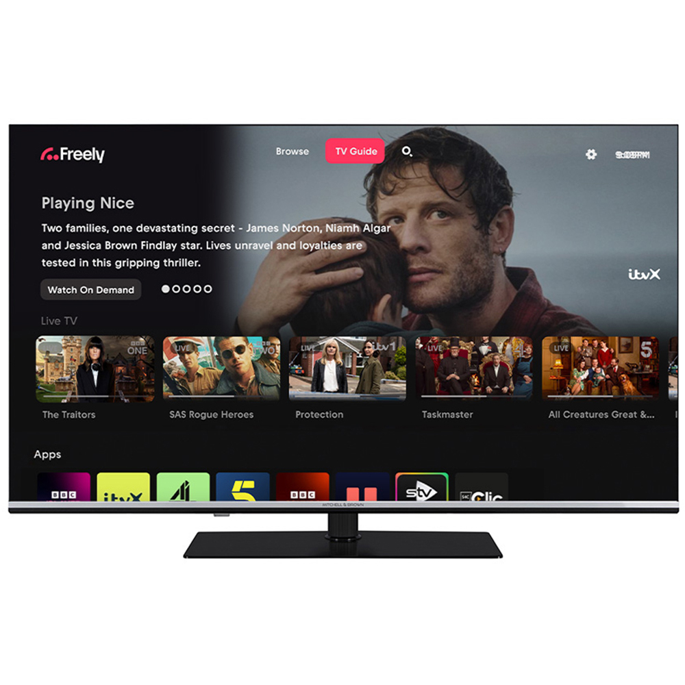 Mitchell & Brown 65 inch Ultra HD QLED TiVo Smart TV with Central Swivel Stand and Freely Image 6
