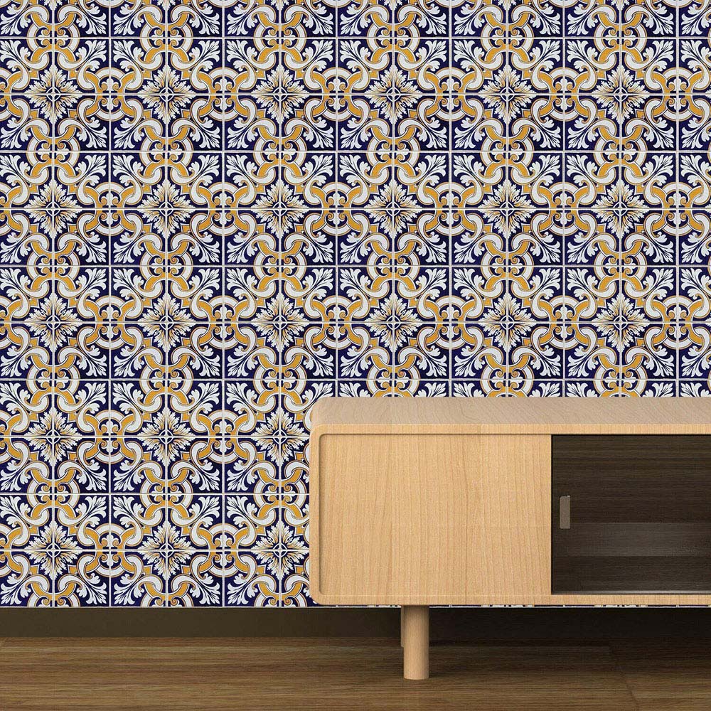 Walplus Talavera Tiles Mural Sticker Image 5