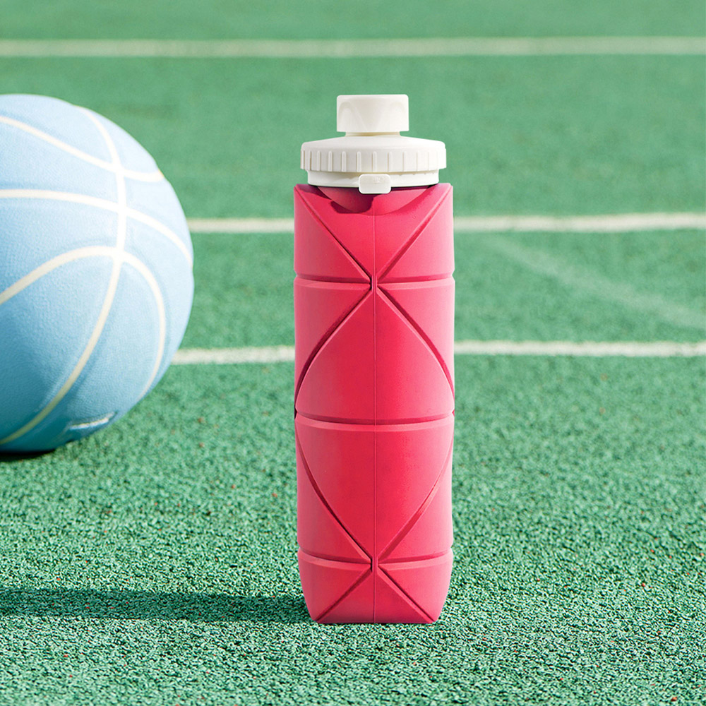 H&O Direct Pink Collapsible Bottle 600ml Image 2