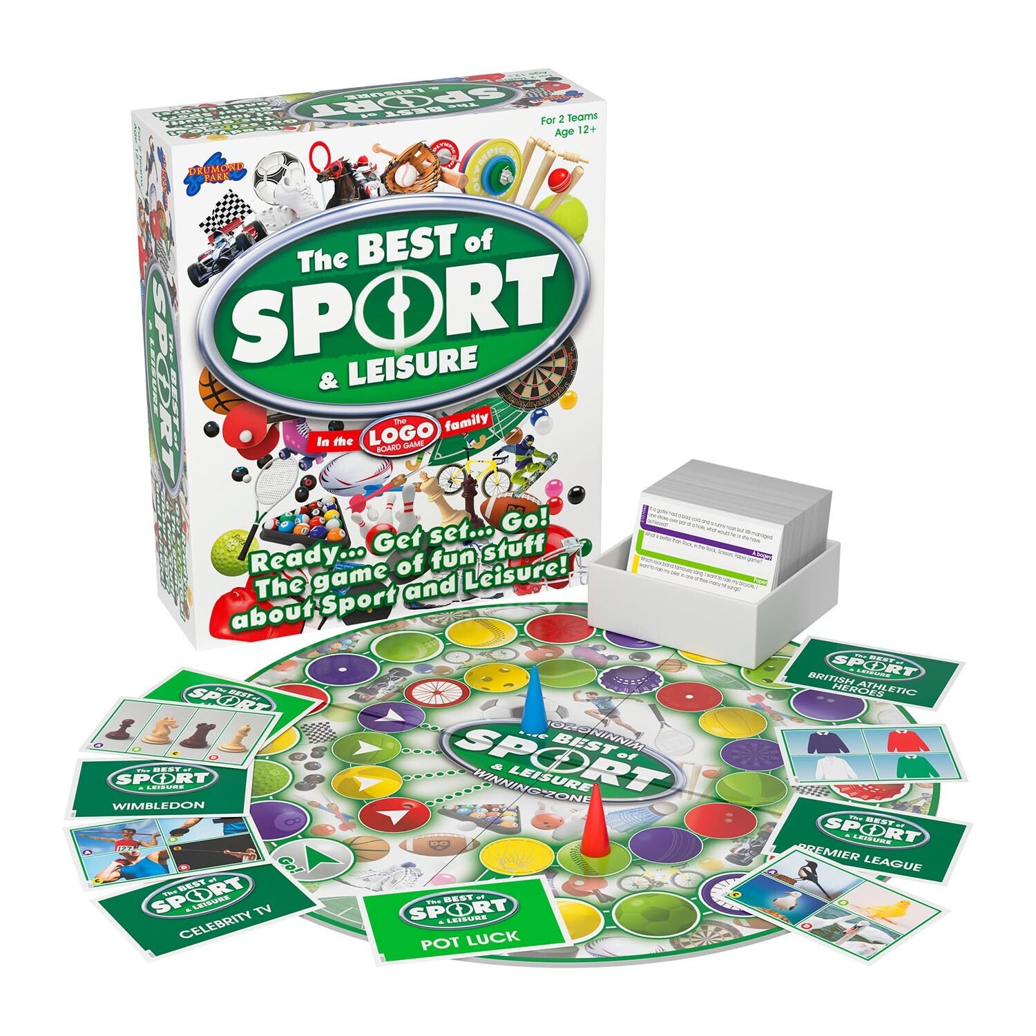 Drumond Park The Best of Sport and Leisure LOGO Board Game Image 1