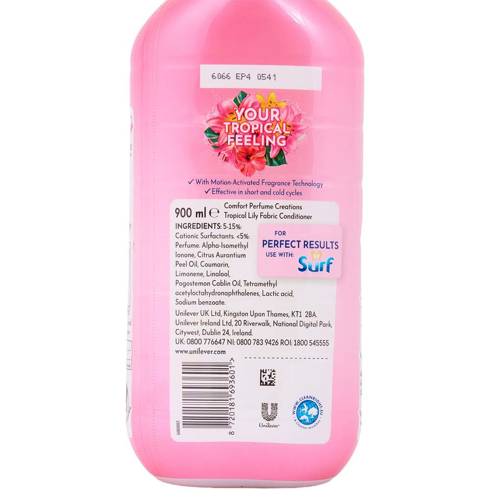 Comfort Fab Con Tropical Lily 30w 900ml Image 4