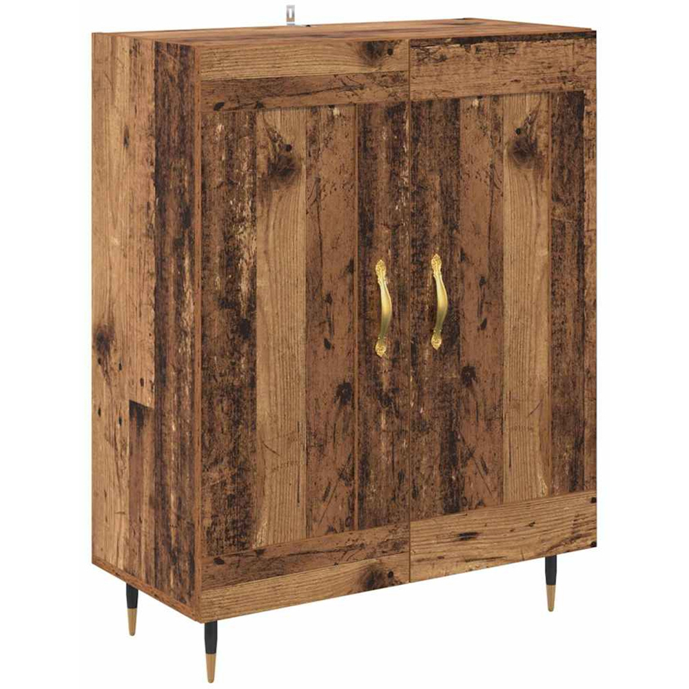 vidaXL 2 Door Old Wood Highboard Image 6