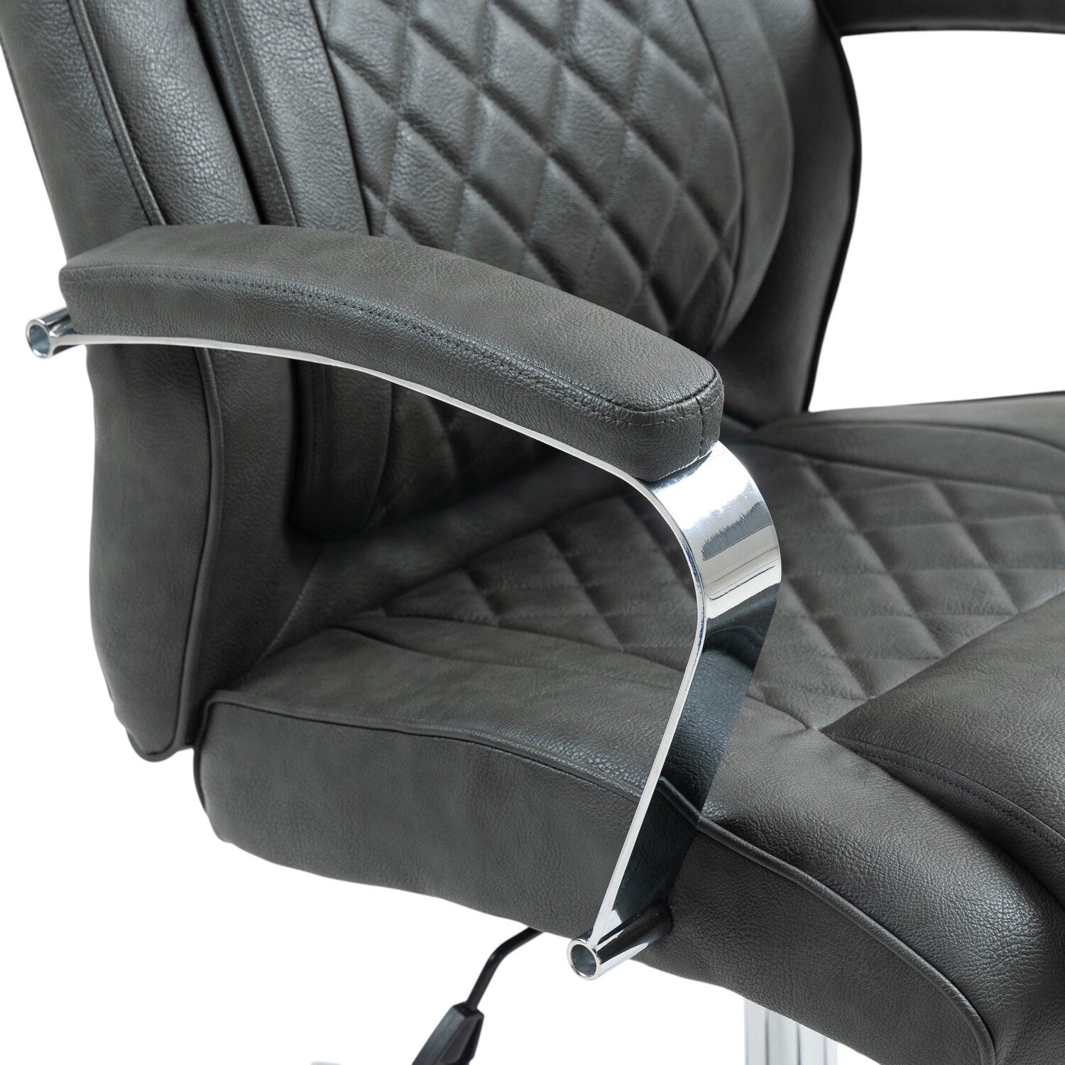 Grey Executive Office Chair Grey Image 10