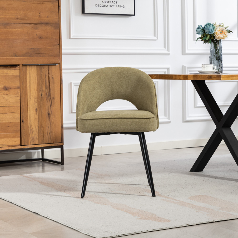 Artemis Home Ashley Set of 2 Pistachio Dining Chairs Image 3
