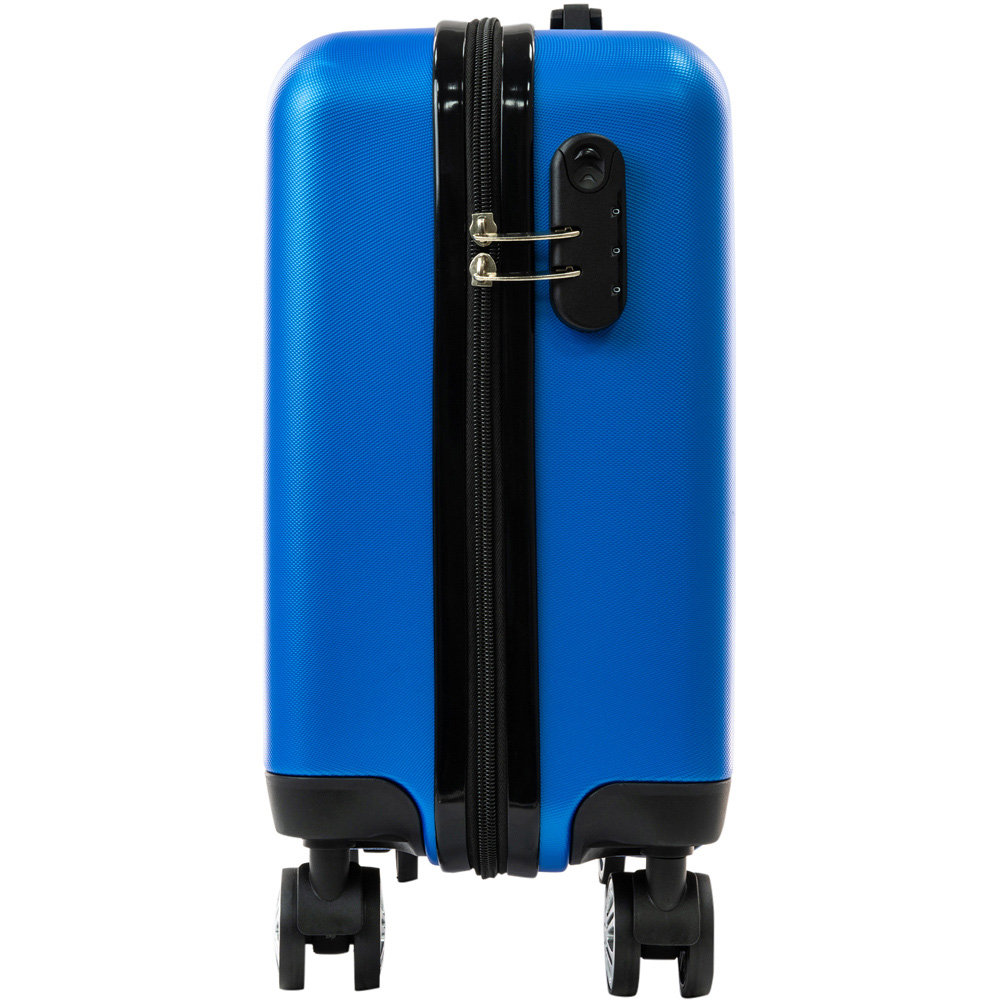 SA Products Blue Carry On Cabin Suitcase 45cm Image 5