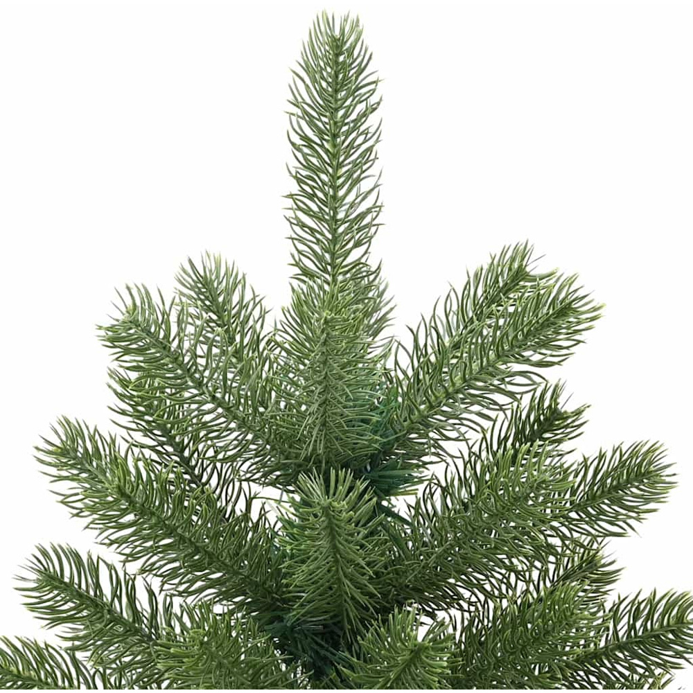 vidaXL Pre-Lit Pink Baubles Green Artificial Christmas Tree 5ft Image 7