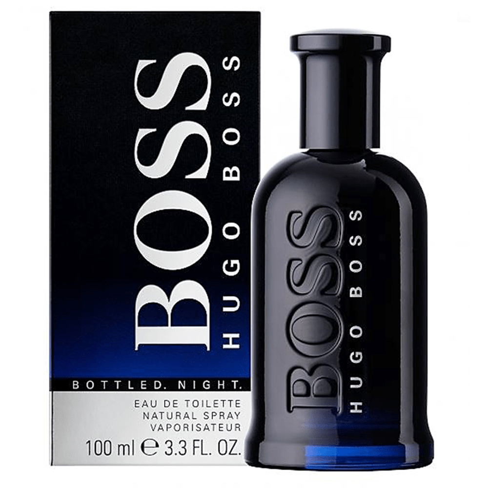 Hugo Boss Bottled Night Men Eau De Toilette Spray 100ml Image 2