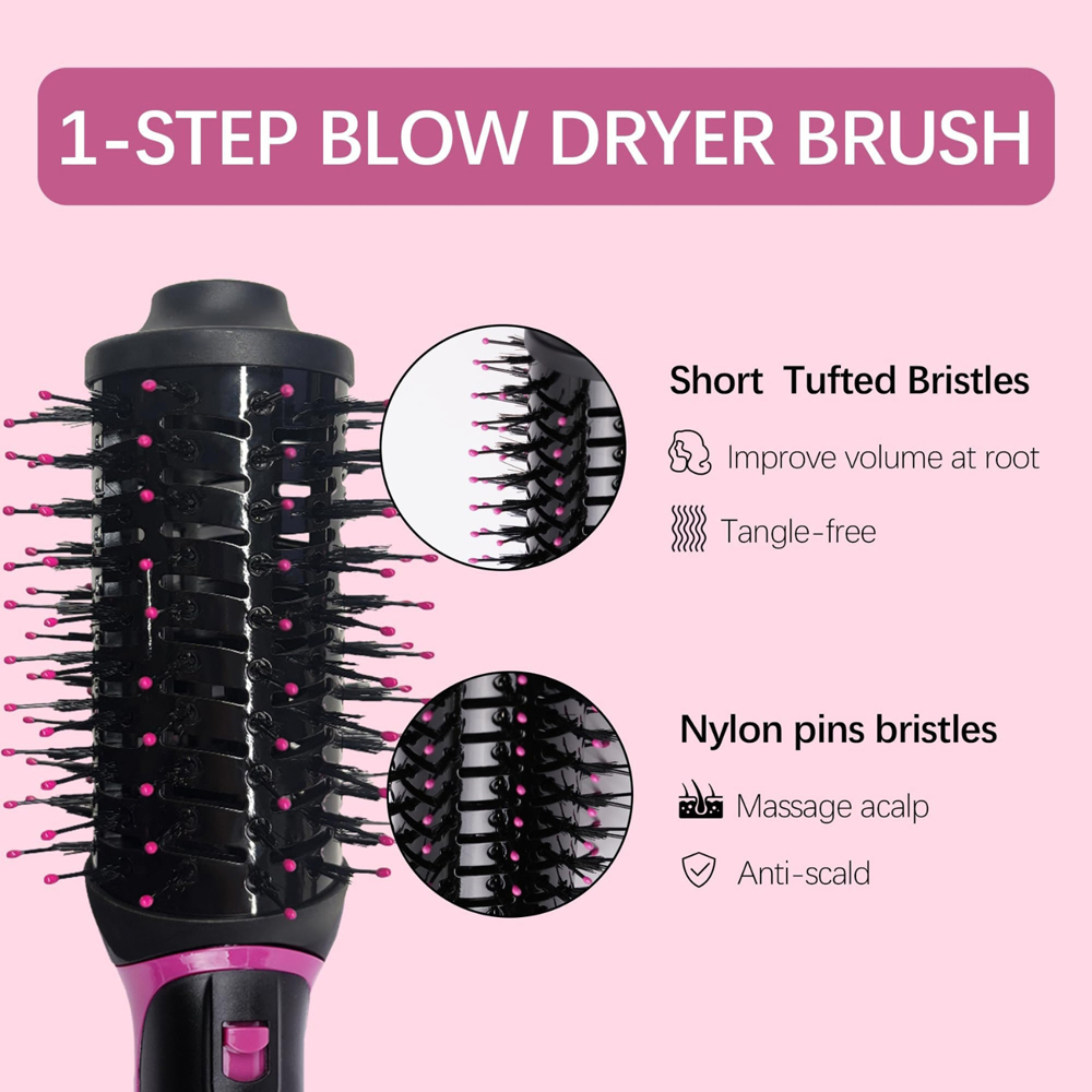 Alivio 4-in-1 Negative Ion Curler Multiple Heat Setting Curler Hair Dryer Image 9