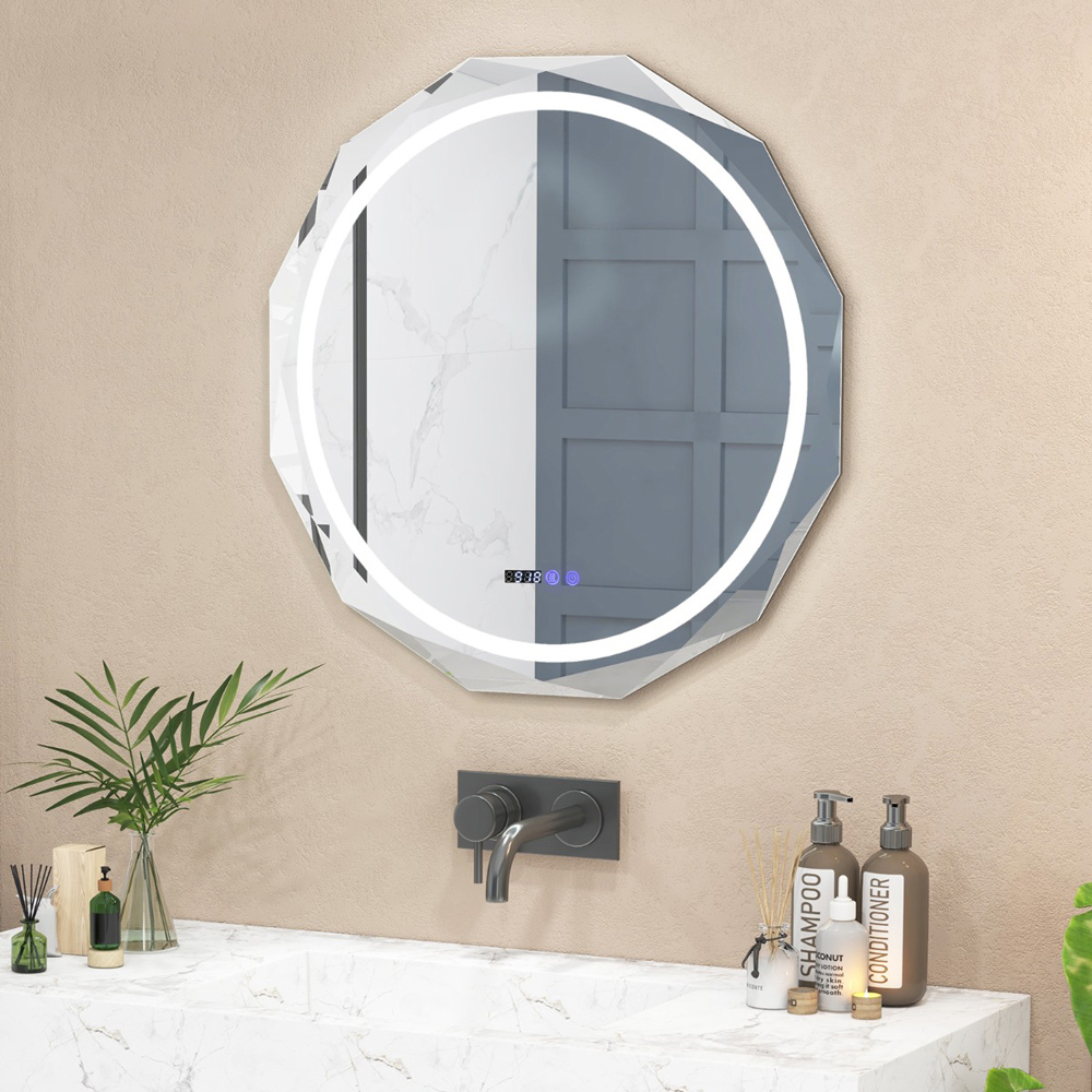 Costway 3 Colour Light Memory Function Wall Mounted Mirror Image 2