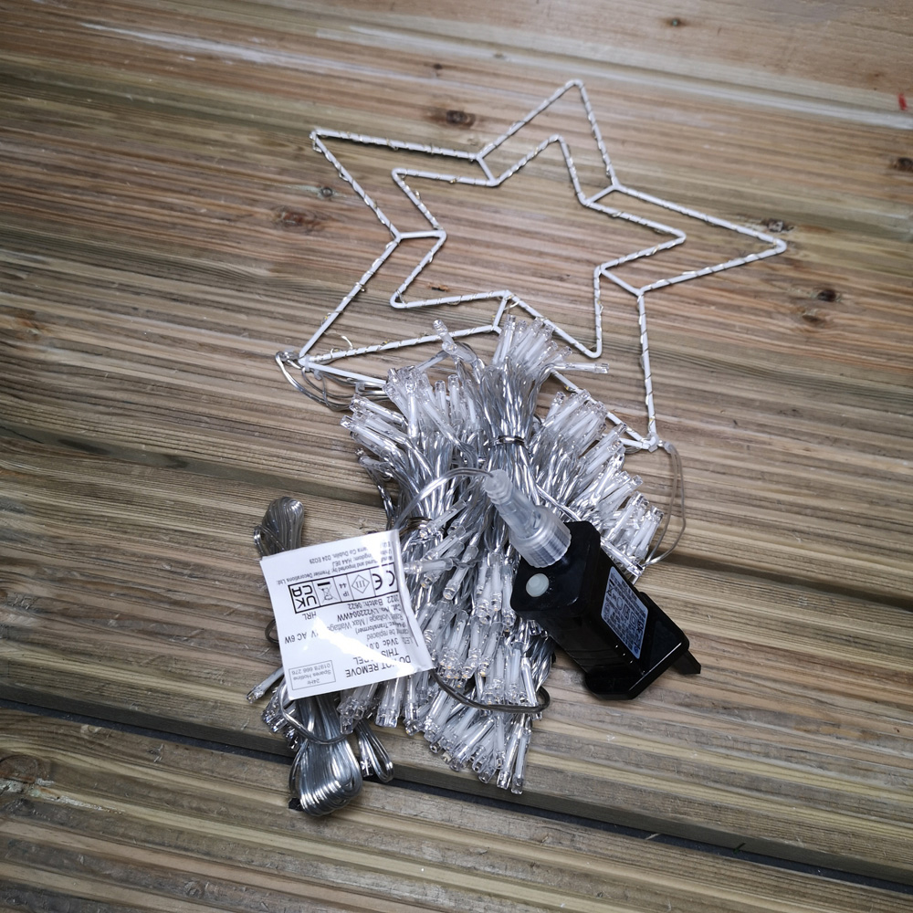 Samuel Alexander Rainbow Shooting Star LED Outdoor Christmas Decoration 300cm Image 6