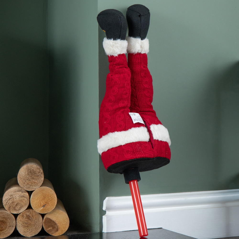 Samuel Alexander Soft Animated Santa Kicking Legs Christmas Decoration 55cm Image 5