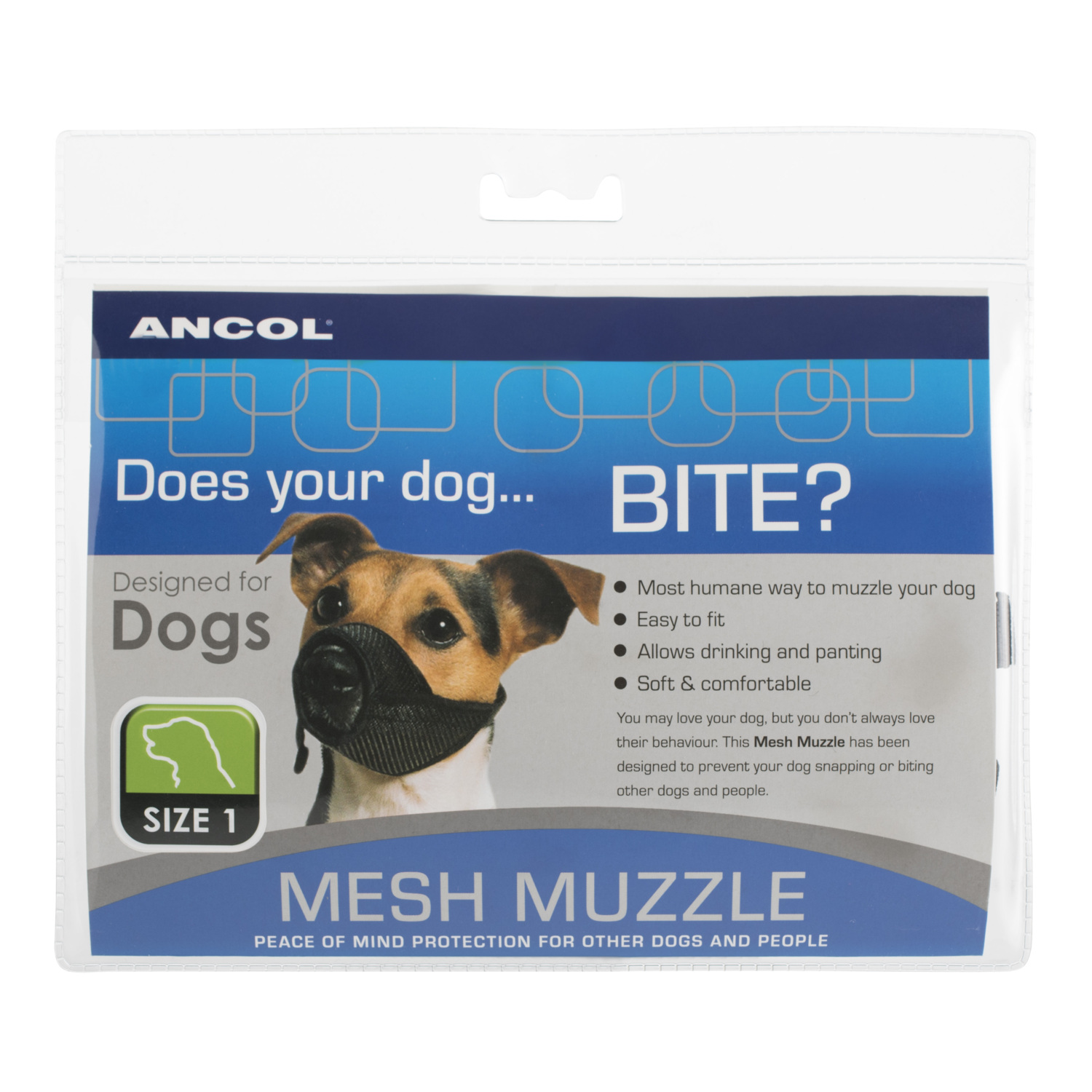 Mesh Dog Muzzle - 1 Image