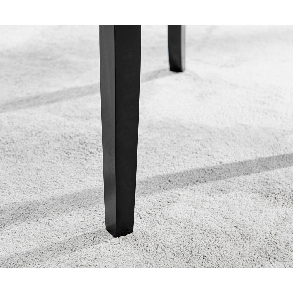 Furniturebox Kennsington Set of 2 Blue Velvet Knockerback Dining Chair Image 5