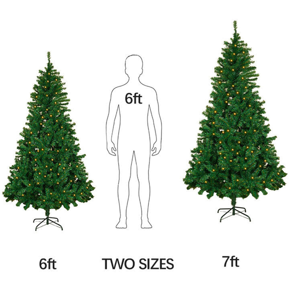 Alivio LED Pre-Lit Artificial Christmas Tree 6ft Image 6