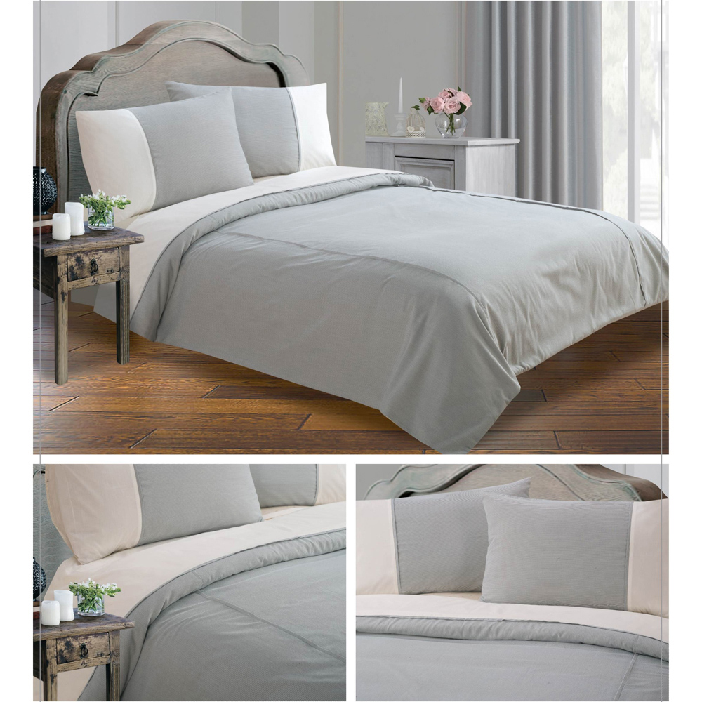 Sweet Dreams Lincoln Single Black Stripes Duvet Set Image 6