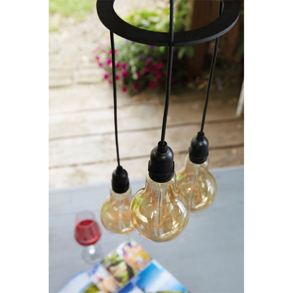 Luxform Battery Operated Glass Filament Bulbs Image 4