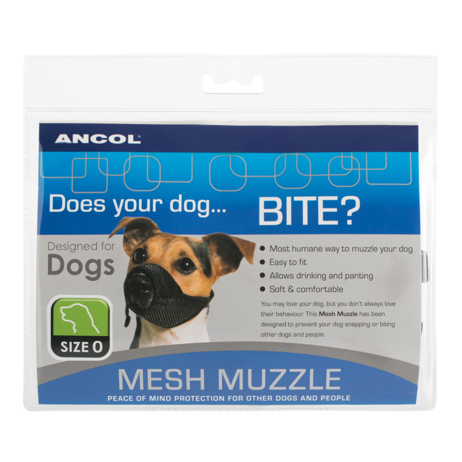 Mesh Dog Muzzle - Zero Image 1
