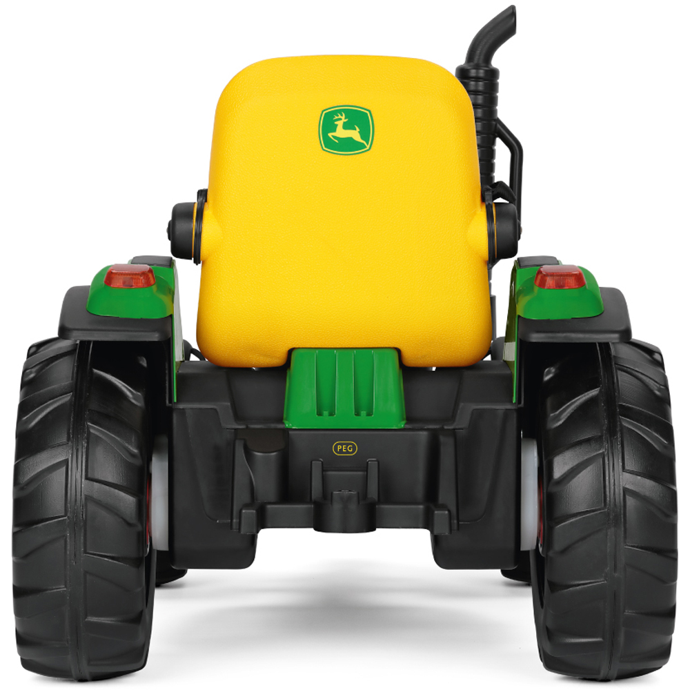 Peg John Deere RC Kids Electric Tractor with Trailer 12V Image 4