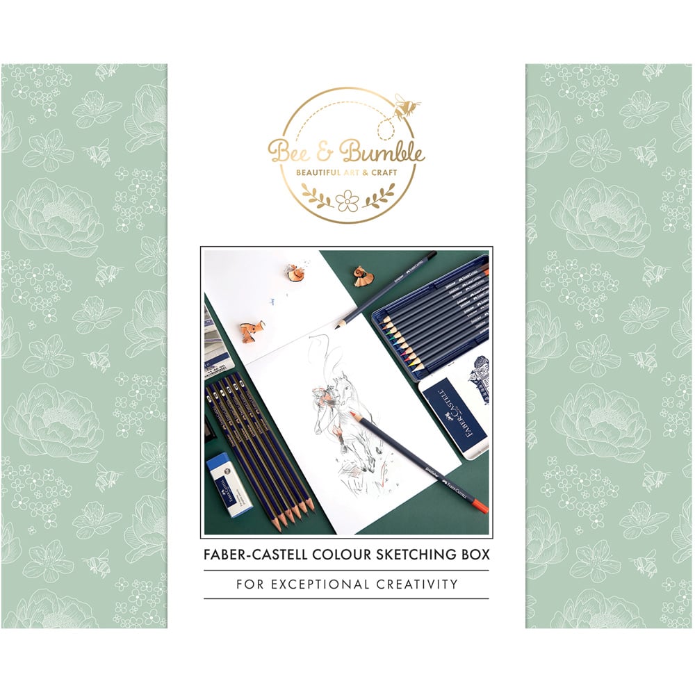 Bee & Bumble Multicoloured Faber Castell Colouring Craft Kit Image 1