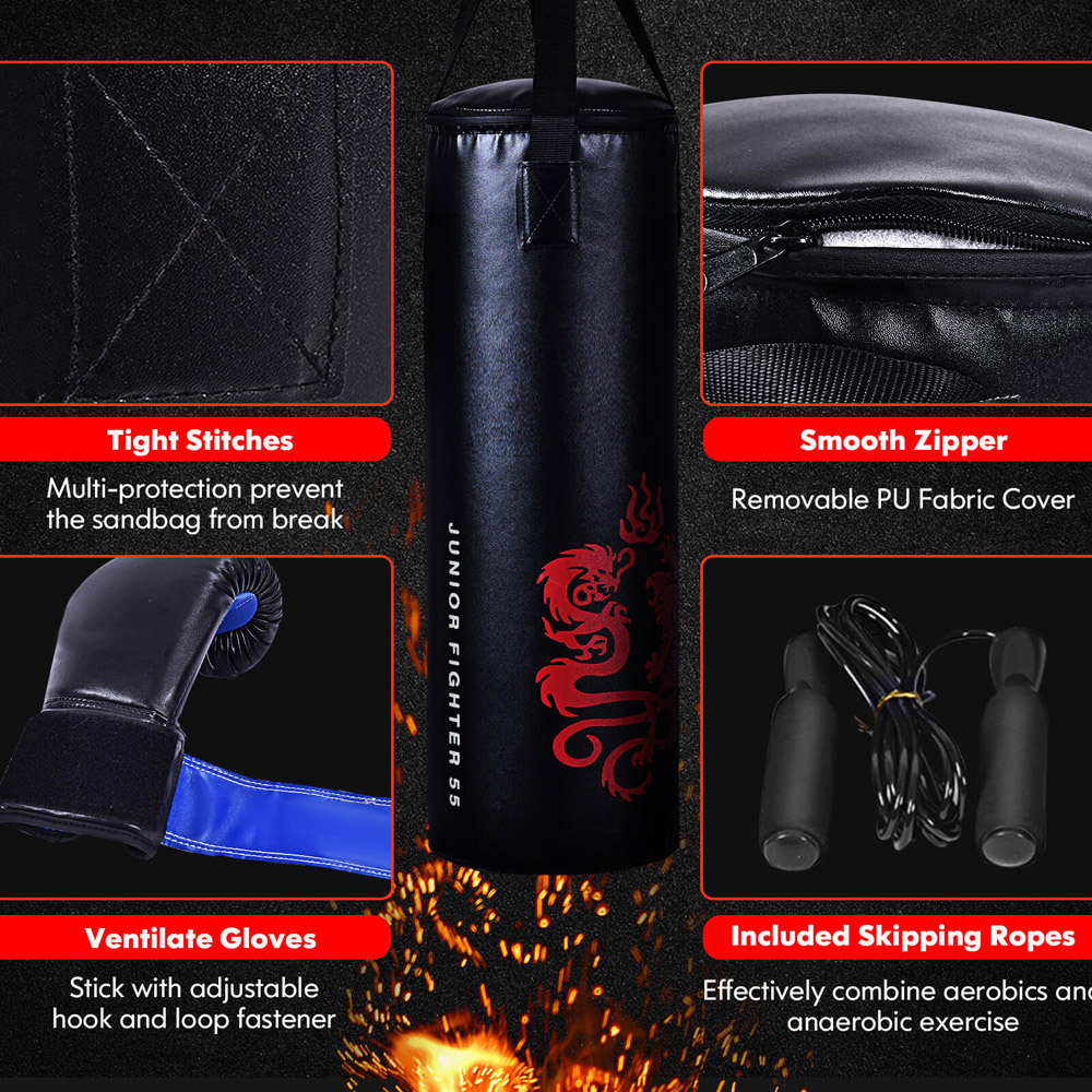 Costway 5 Piece Kids Punching Bag Set Image 7