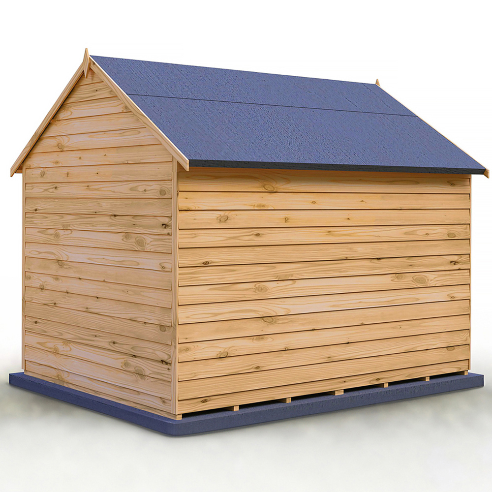 Shire 6 x 8ft Double Door Overlap Apex Shed Image 4