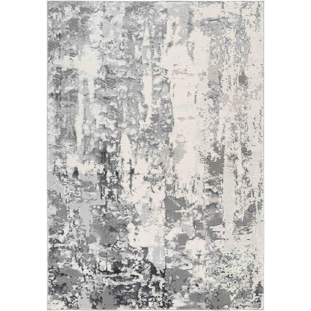 Desire Rugs Styra Silver Abstract Rug 160 x 230cm Image 1
