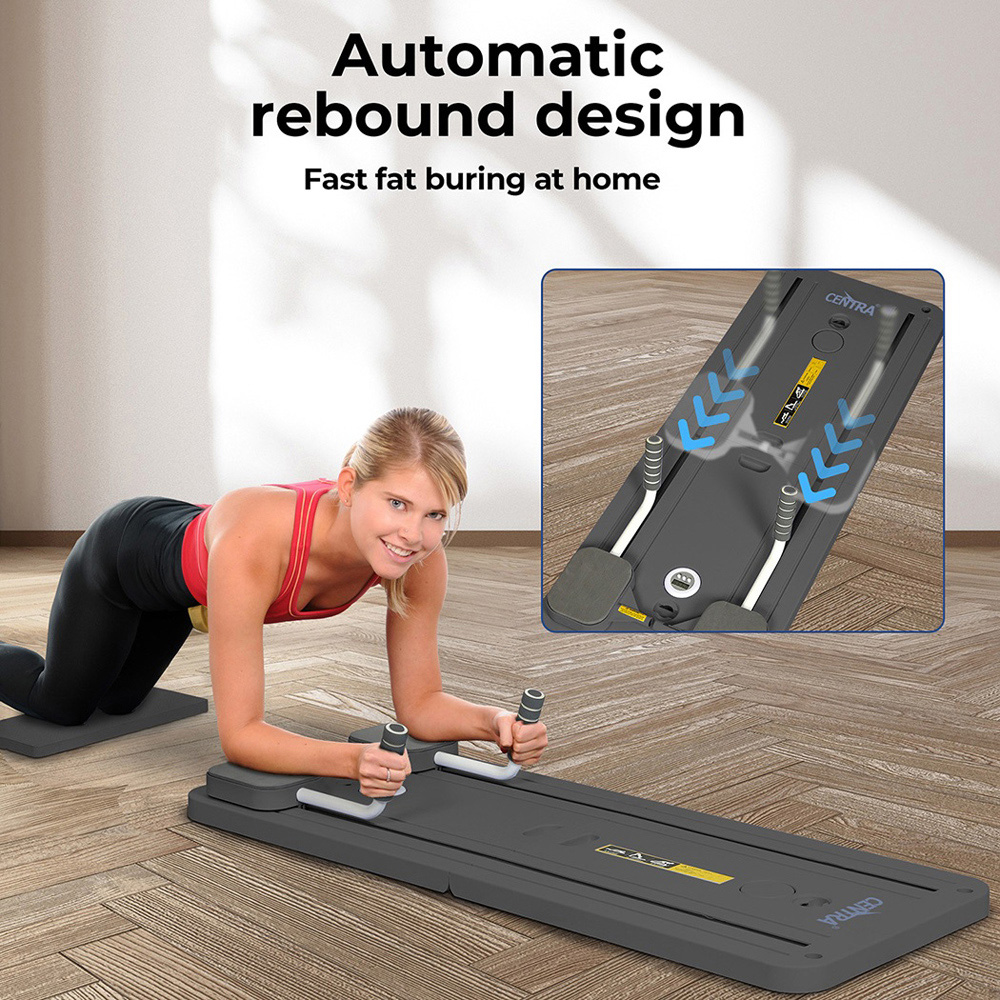 Spector Centra Grey Foldable Pilates Reformer Board Set Image 4